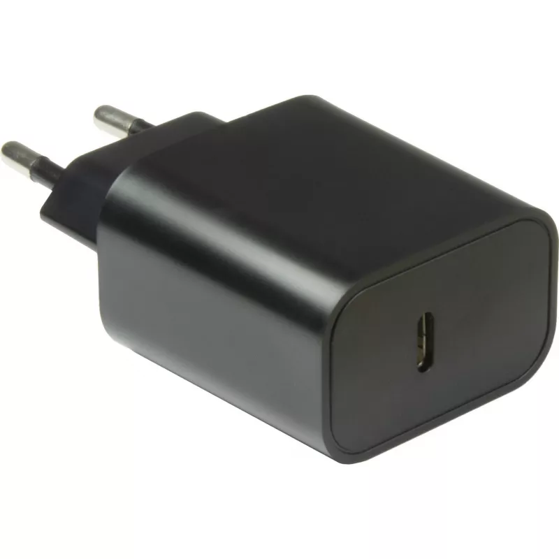 Įkroviklis PD-2020, USB-C įkroviklis (juodas, be laido, PD 20 W, greitasis įkrovimas 3.0)