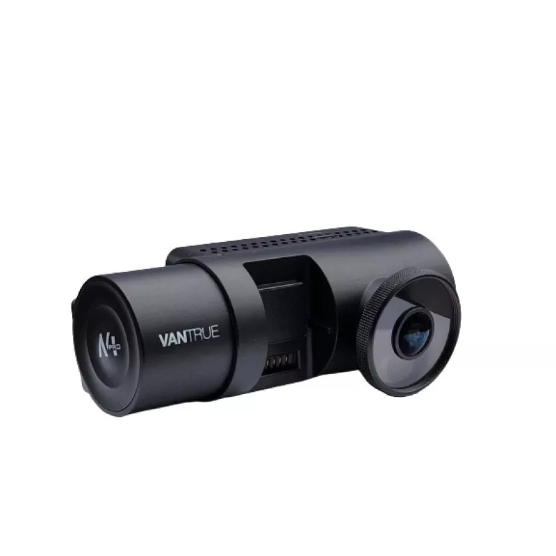 Automobilinė vaizdo registratorė VANTRUE N4 PRO S 3 kanalų (priekinė + salono + galinė), 3840x2160, F/1.8, Wi‑Fi, GPS, 3.19 colio ekranas