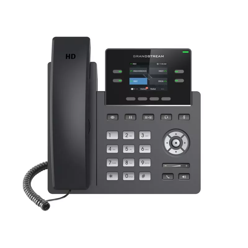 Grandstream Networks GRP2612 IP telefonas Juodas 2 linijos