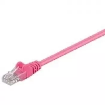 Wentronic Goobay CAT 5e komutacinis kabelis, U/UTP, purpurinis, 2 m - CCA vario mišinys (95226)