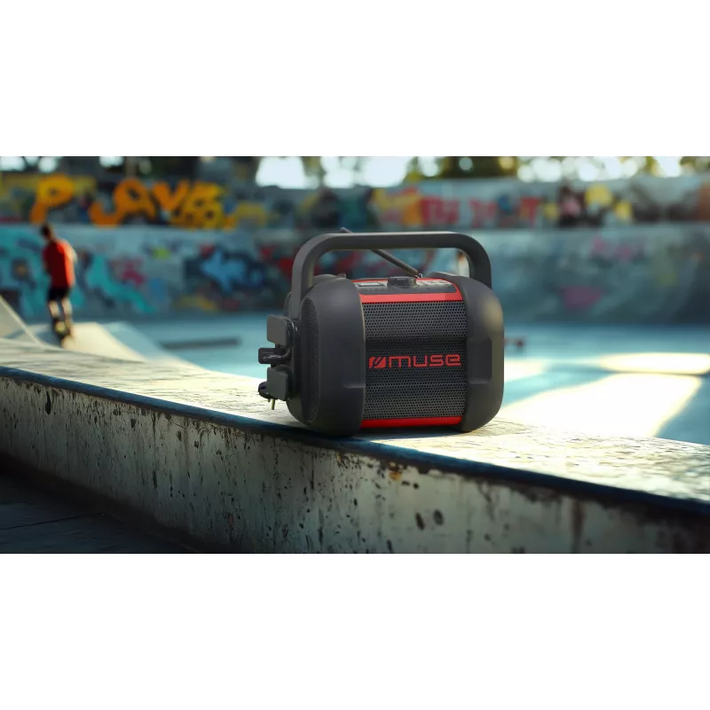 Nešiojamasis Bluetooth radijas Muse M-968 BTR — 40 W, NFC, įkraunama baterija