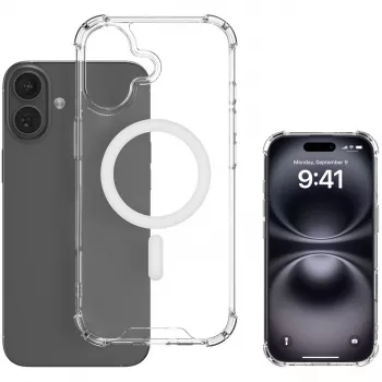 Border Case 4smarts Ibiza, skirtas iPhone 17 16 cm, permatomas