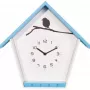 NeXtime klok 3109bl Cuckey, 30.5x33x11 cm, sieninis, mėlynas/baltas
