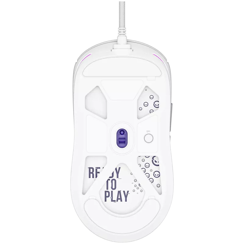 LORGAR MSA10, Ultralight Wired Gaming pelė Advanced, balta