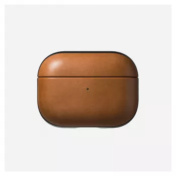 Nomad Modern Leather Case dėklas – oda, mikropluoštas, polikarbonatas, rudas