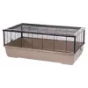 Graužikų narvas INTER ZOO Bernie mokka 100 x 54 x 39 cm metalinis, mokka
