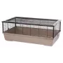 Graužikų narvas INTER ZOO Bernie mokka 100 x 54 x 39 cm metalinis, mokka