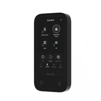 Keypad Ajax KeyPad TouchScreen RF Juoda Battery Powered