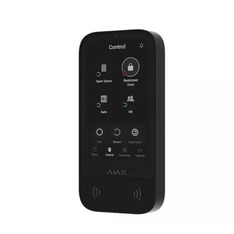 Keypad Ajax KeyPad TouchScreen RF Juoda Battery Powered