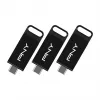 USB atmintinė PNY Elite 128 GB USB Type-C 3.2 Gen 1 (3.1 Gen 1) Juoda