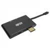 USB-C dokas - 4K HDMI, VGA, USB 3.2 Gen 1, USB-A/C šakotuvas, Gigabit Ethernet, atminties kortelių lizdai, 100W PD įkrovimas