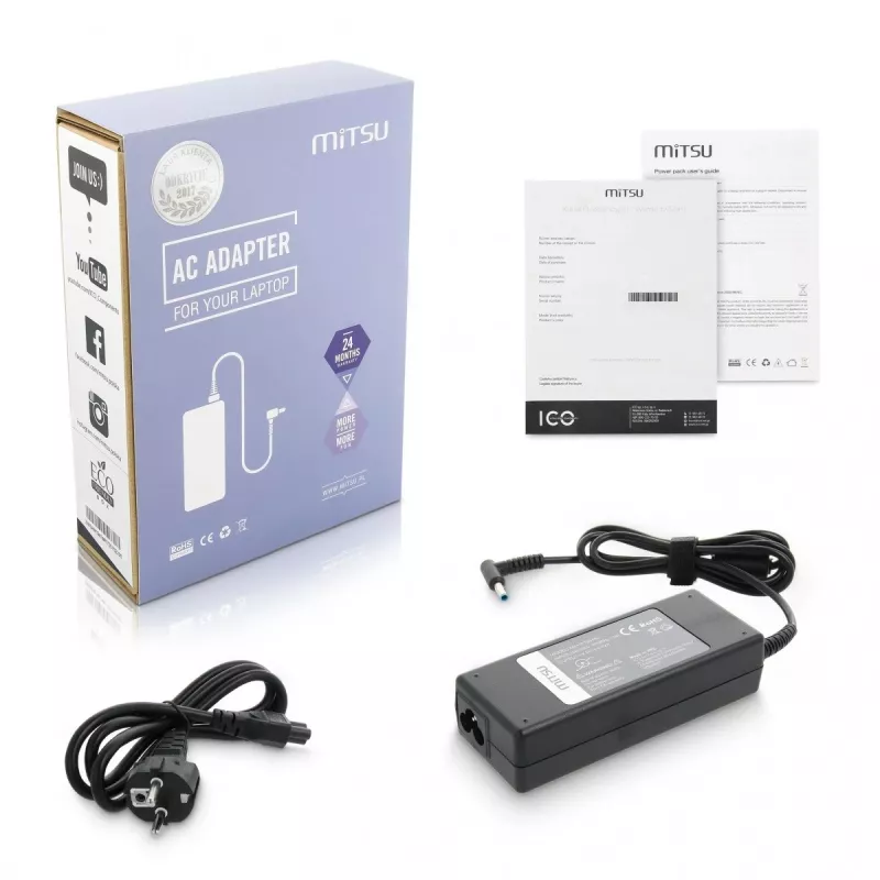 Maitinimo adapteris MITSU HP 19.5V 4.62A modelis 5ZM033 nešiojamiesiems kompiuteriams
