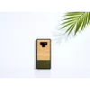 man and wood išmaniojo telefono dėklas „Samsung Galaxy Note 9“ – bambuko miško juoda