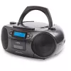 Nešiojama stereo sistema Aiwa BBTC-550BK skaitmeninė 6 W FM PLL juoda