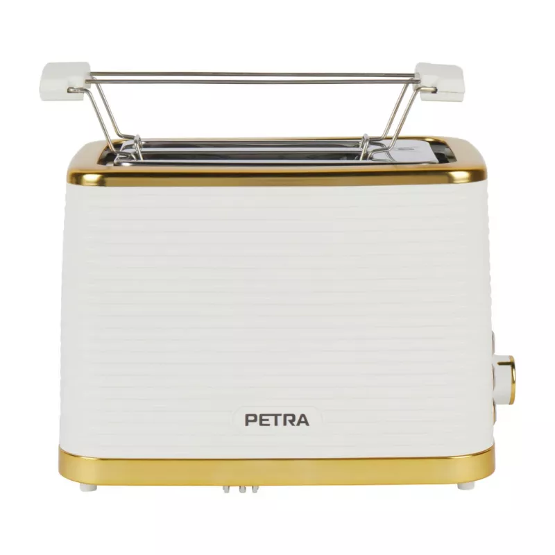 Mini krosnelė Petra PT5032WVDE 2 riekių, kompaktiška 2 lizdų elektrinė mini krosnelė