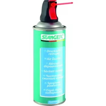 Suslėgto oro dulkių valiklis Stanger Air Duster 400 ml – modelis 55030001, aerozolio balionėlis elektronikai valyti