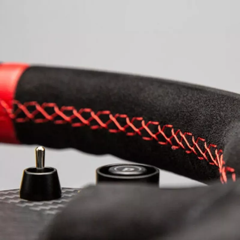 Simagic Steering Wheel GT1-SR Alcantara — GT1-SR(ALCANTARA) lenktyninis vairo ratlankis, Alcantara apdaila