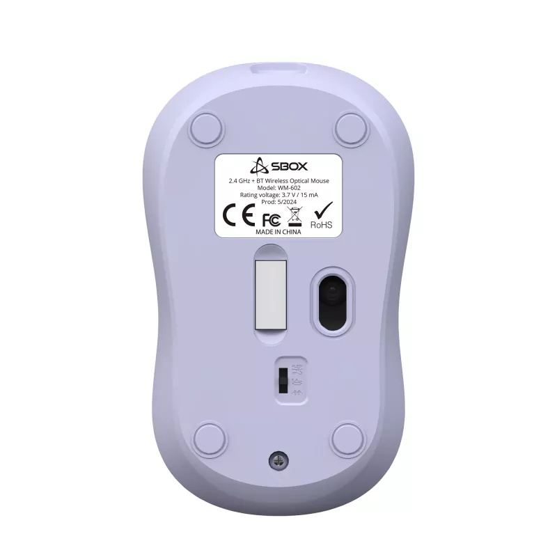 Sbox WM-602 Purple Wireless