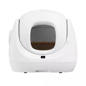 Savaime išsivalantis kačių tualetas Catlink Baymax — baltas, 70 L, 599×533 mm