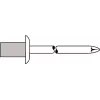 Aklina kniedė GESIPA 4×8,0 mm Al/A2 CAP Standard, 500 vnt.