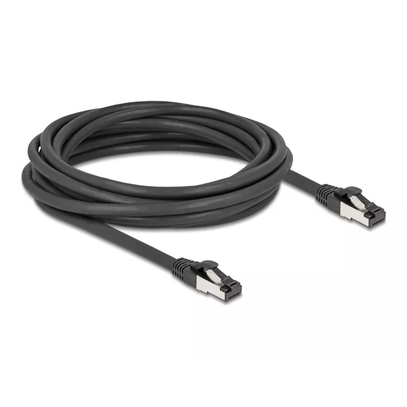 Tinklo kabelis DeLOCK 80574 RJ-45 Cat8.1 5 m juodas