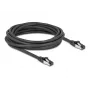 Tinklo kabelis DeLOCK 80574 RJ-45 Cat8.1 5 m juodas