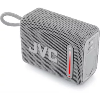 Portable speaker JVC XS-E114G Juoda — kompaktiška JVC XS-E114G Bluetooth kolonėlė