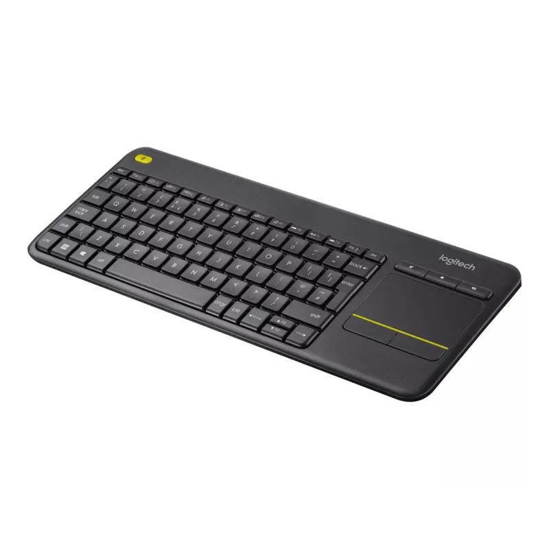 Logitech Wireless Touch Keyboard K400 Plus Mini QWERTZ Black