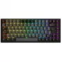 Mechaninė žaidimų klaviatūra AKKO Juoda & Gold 3084B Plus, 84 klavišai, Akko V3 Cream Geltona jungikliai, RGB apšvietimas