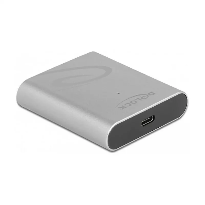 DeLOCK 91751 kortelių skaitytuvas USB 3.2 Gen 1 Type-C, sidabrinis