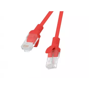 PATCHCORD Cat.6 UTP 2M Raudonas FLUKE PASSED LANBERG 10-PACK