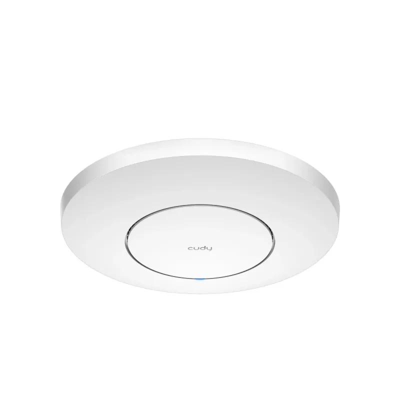 Belaidis prieigos taškas Cudy AP11000 — trijų juostų Wi‑Fi 6 (2,4/5/6 GHz), 5760 Mbps, MU‑MIMO, lubų/sienos montavimas
