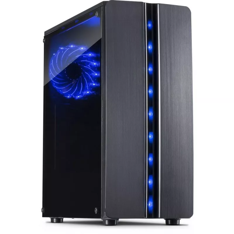 Inter-tech 88881309 juoda