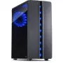 Inter-tech 88881309 juoda