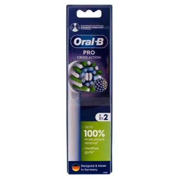 Oral-B EB50RX-2 CrossAction keičiamosios šepetėlių galvutės, 2 vnt.
