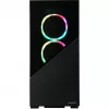 Enermax K8 - Midi Tower - PC - juoda - ATX - micro ATX - Mini-ITX - SPCC - grūdintas stiklas - žaidimams (ECA-EK8-BB-ARGB)