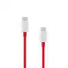 Maitinimo adapteris ONEPLUS SUPERVOOC 120W dviejų prievadų laidinis įkroviklis, 120W bendra išvestis, 1x USB-C + 1x USB-A, 100–240V, 145 g, baltas