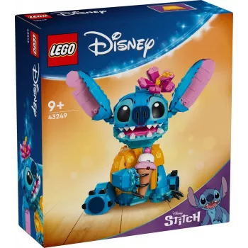 LEGO | Disney Stitch statomas vaikų žaidimų rinkinys su ledų kūgiu 43249