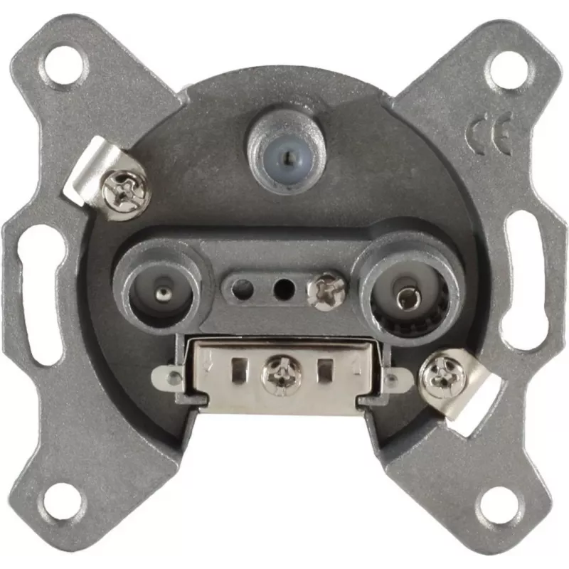 shiverpeaks ®-BASIC-S--Antenos lizdas, BK+SAT atšakos lizdas 2,5 dB (BS15-95001)