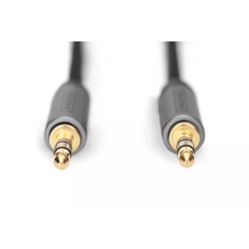 Digitus Audio Connection kabelis 3.5 mm lizdas į 3.5 mm lizdą 1.8 m Juoda