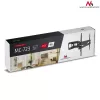 Maclean MC-723 B - sieninis laikiklis ekranui 37-70, 600x400 VESA, iki 40 kg, juodos spalvos