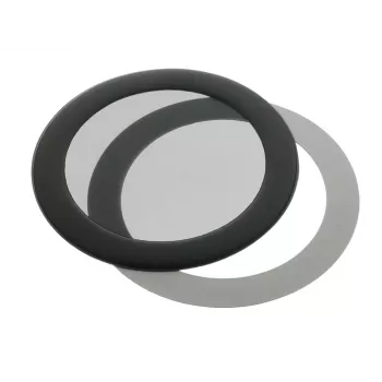 DEMCiflex dulkių filtras 80 mm, apvalus – juodas/juodas