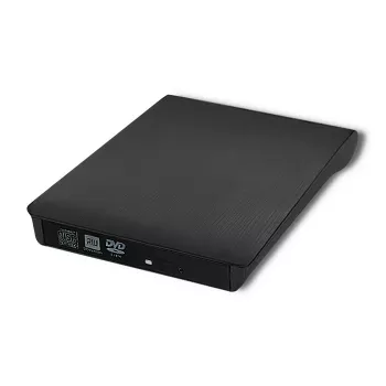 Išorinis USB 2.0 SATA optinio įrenginio dėklas Qoltec 51863 juodas