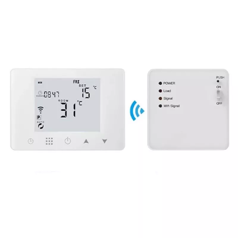 TUYA programuojamas termostatas boileriui, WiFi