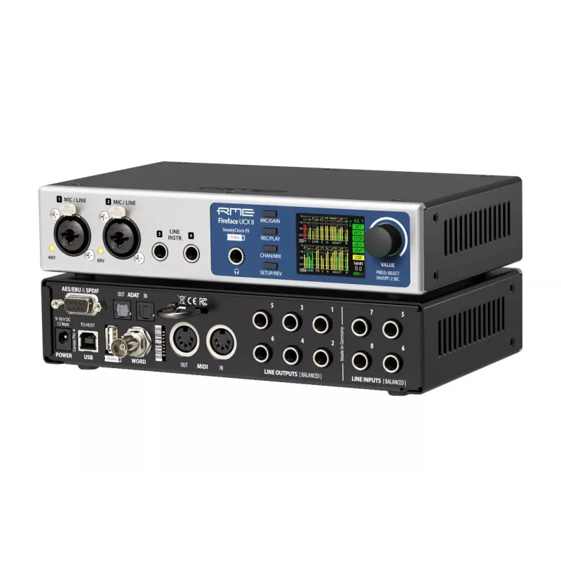 RME Fireface UCX II - USB [20 IN/ 20 OUT] garso sąsaja