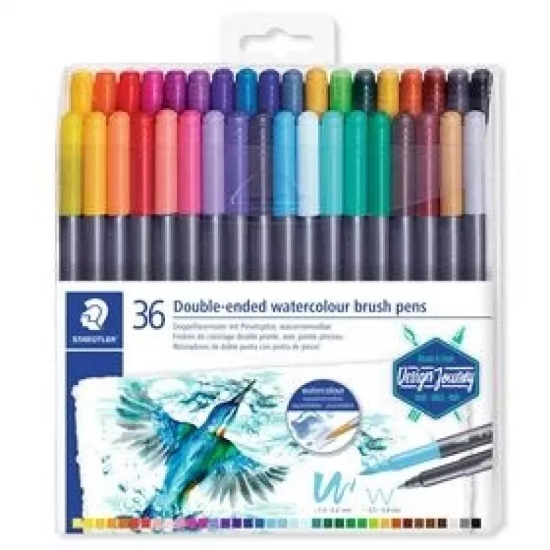 Flomasterių rinkinys Staedtler 3001, 36 spalvų