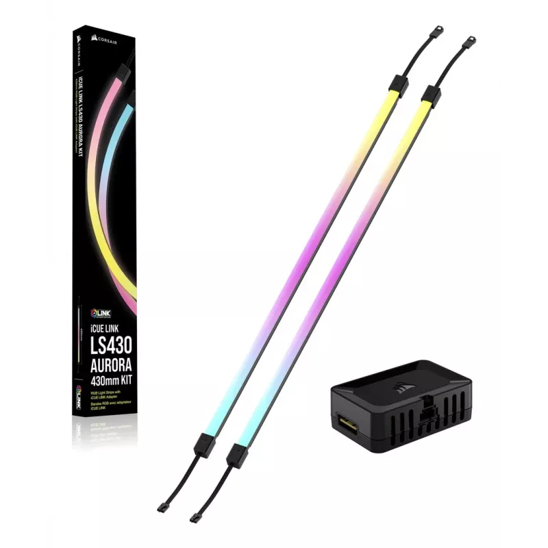 RGB valdiklio priedas CORSAIR iCUE LINK Lighting Node Kit 430 mm CL-9011136-WW, laido ilgis 430 mm