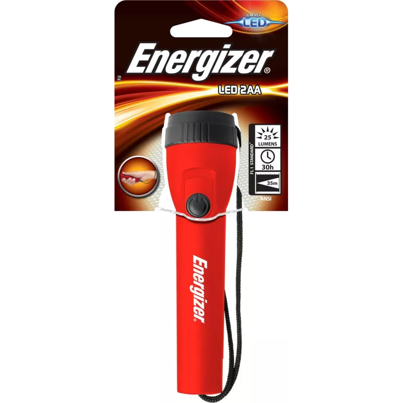 Energizer Light 2AA rankinis žibintuvėlis Raudonas LED (E300668800)