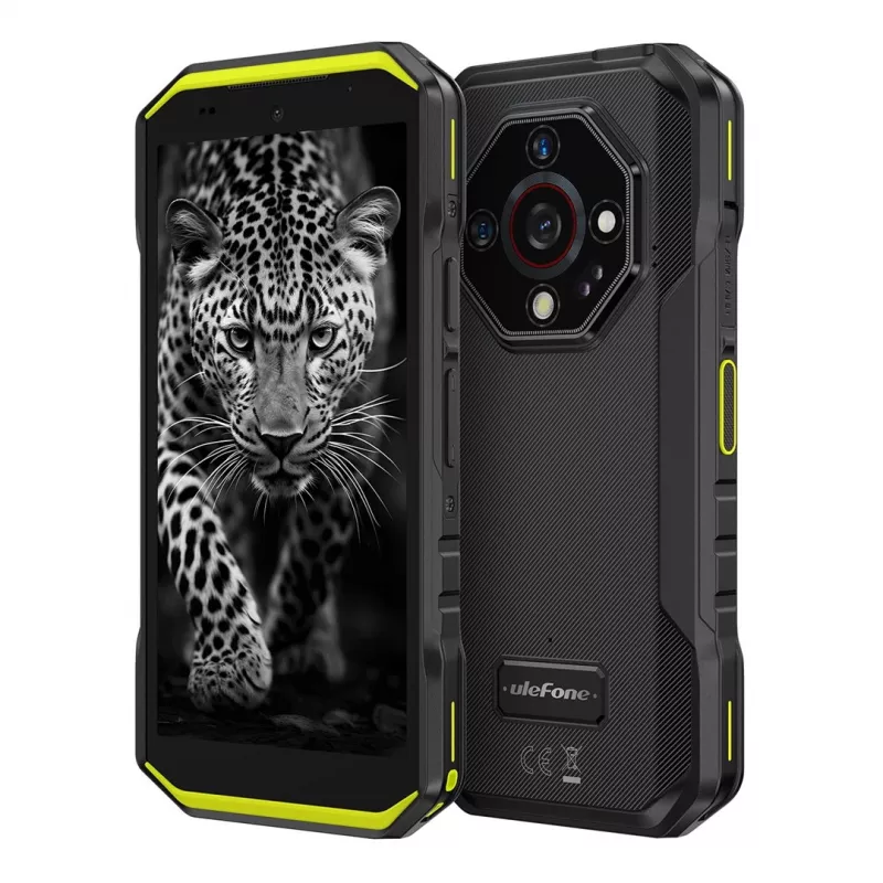 Išmanusis telefonas UleFone Armor X32 6,1 colio 6 GB RAM 128 GB atmintinė Ryškiai žalia, energijos klasė B