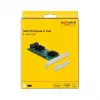 DeLOCK 8 prievadų SATA PCI Express x1 kortelė, žemo profilio formos faktorius